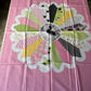 Fabric Panel - Pink Sheep Tie