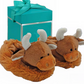highland cow slippers 0-6 months